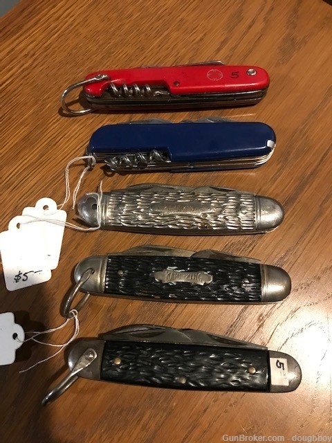 5 Camp Knives Kamp Imperial Colonial Lot Knife -img-0