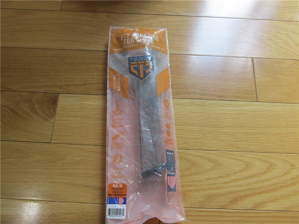 ETS Glock GLK-18 Magazine! New In Wrapper! COOL!-img-0