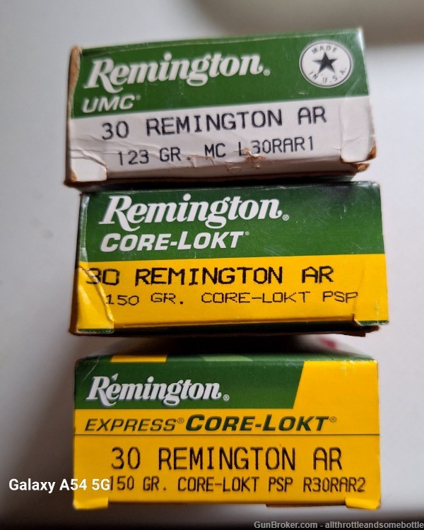 (59) factory rounds Remington 30 AR-img-7