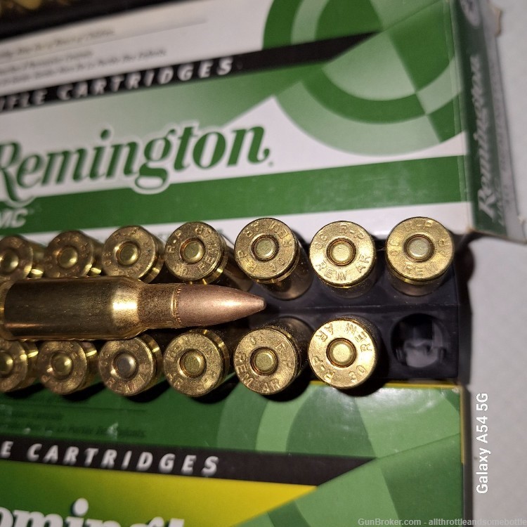 (59) factory rounds Remington 30 AR-img-3