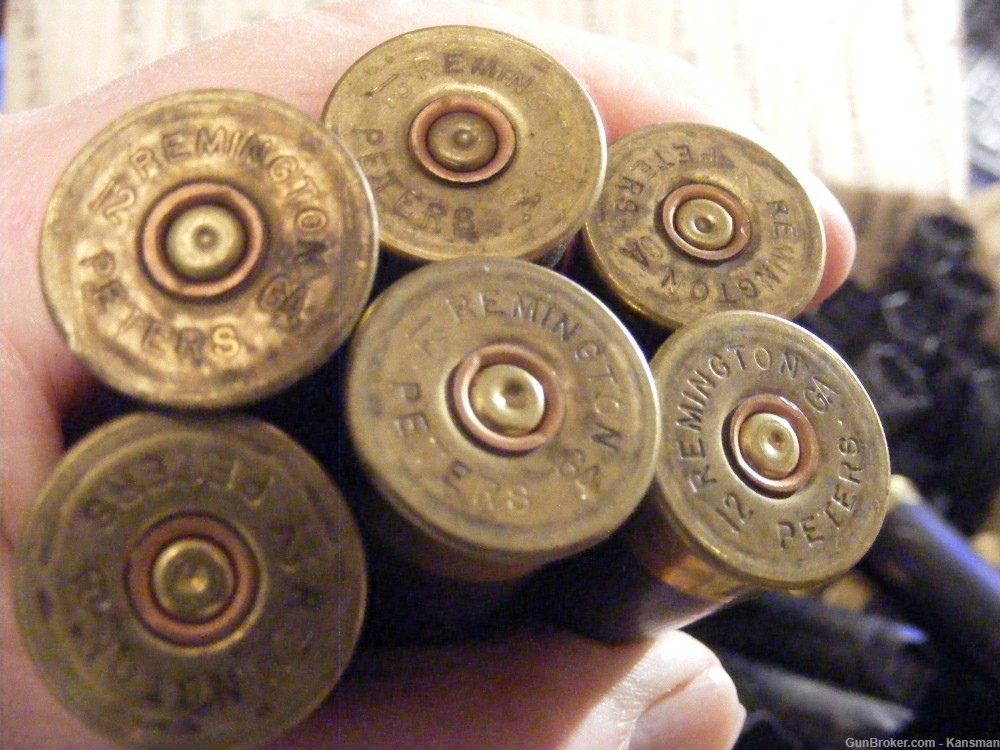 200 Black Remington 12 Gauge Empty Hulls for Shotgun Reloader -img-6