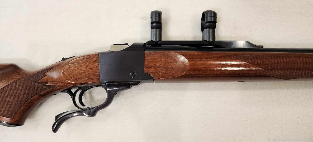 Ruger No. 1 270 Weatherby Mag with Leupold Scope Rings-img-7