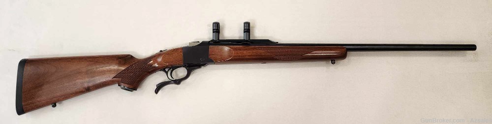 Ruger No. 1 270 Weatherby Mag with Leupold Scope Rings-img-1