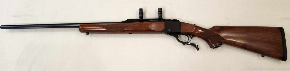 Ruger No. 1 270 Weatherby Mag with Leupold Scope Rings-img-2