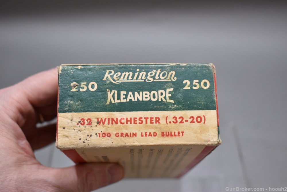 WOW! Full Brick 250 Rds Remington Kleanbore 32 Winchester 32-20 100 G Lead -img-5