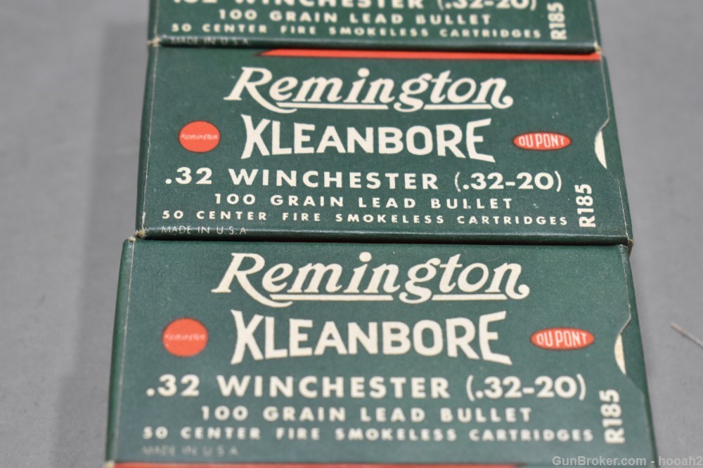 WOW! Full Brick 250 Rds Remington Kleanbore 32 Winchester 32-20 100 G Lead -img-8