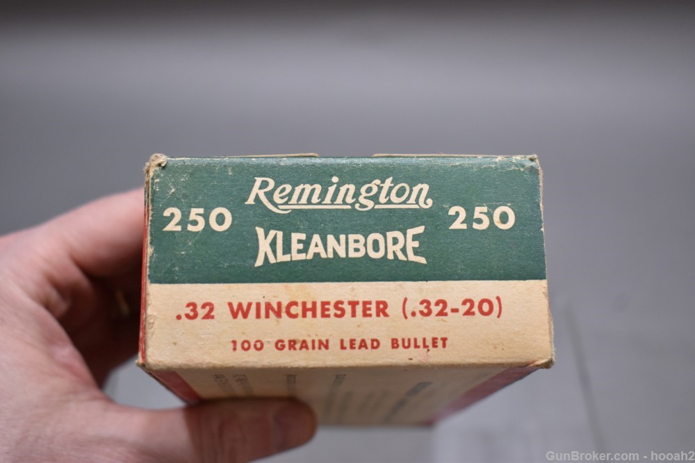 WOW! Full Brick 250 Rds Remington Kleanbore 32 Winchester 32-20 100 G Lead -img-3
