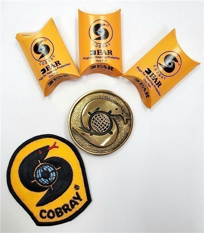 Cobray Merch! Buckle, Ear Plugs & Patch! LIMITED QUANTITY!-img-3