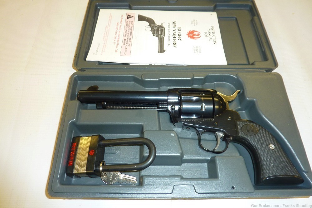 RUGER VAQUERO  45LC 5.5" BBL REVOLVER USED-img-0