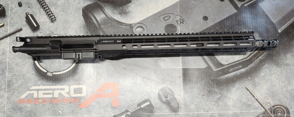 Aero Precision M4 AR15 6mm ARC 16" Complete Upper BLK Stainless Barrel-img-1