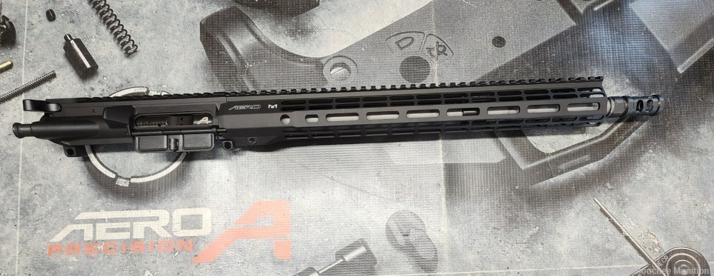 Aero Precision M4 AR15 6mm ARC 16" Complete Upper BLK Stainless Barrel-img-0