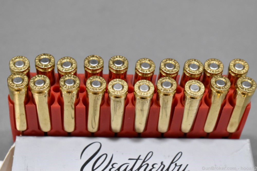 7 Boxes 140 Rds 224 Weatherby Magnum Wby Mag 55 G Spire Point Ammunition -img-6