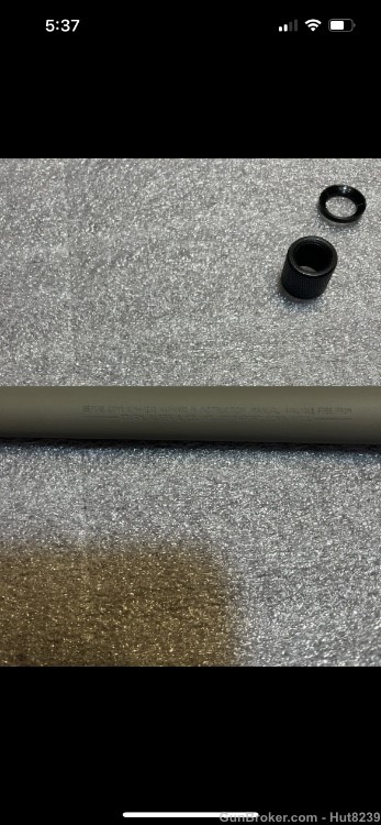 Ruger 10/22 Threaded Rifle Barrel 16” Coyote Brown-img-6