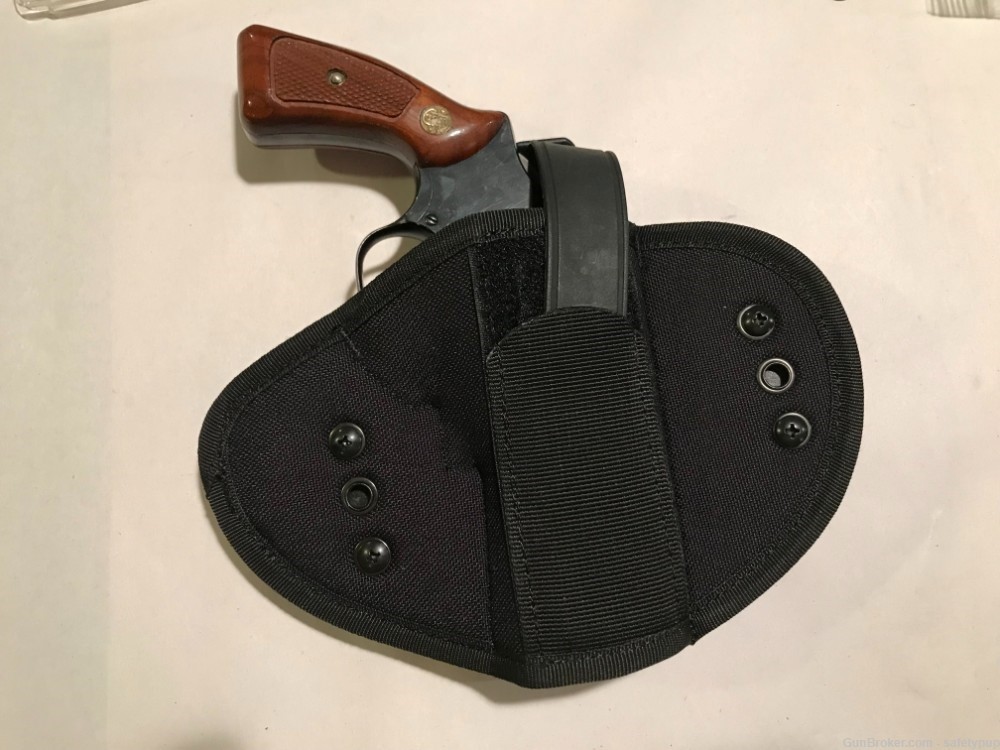 Uncle Mike's Tactical AMBI IWB/OWB Pancake Holster S&W 1 7/8" -3" J Frame-img-2