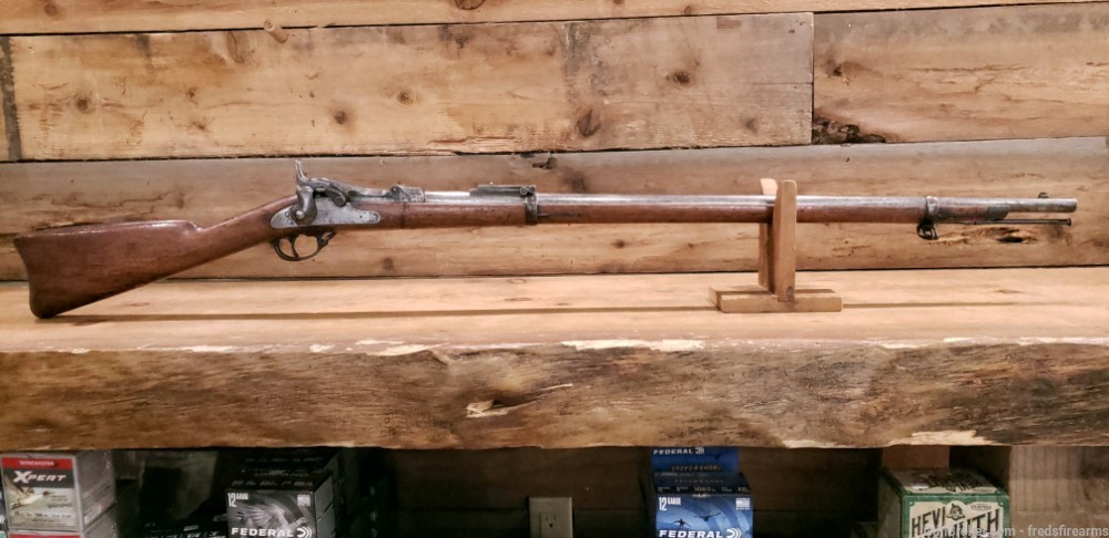 Springfield 1878 .45-70 Govt. 32" Trapdoor Rifle *Rare c&r ok-img-0