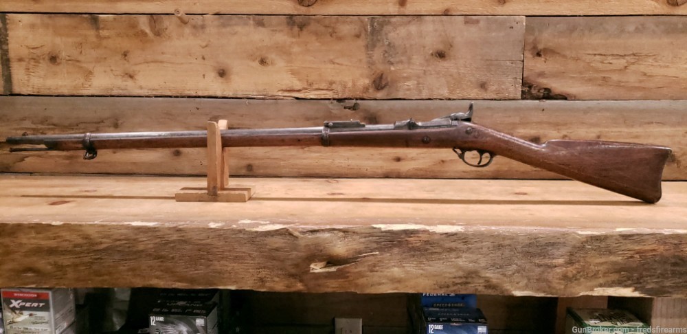 Springfield 1878 .45-70 Govt. 32" Trapdoor Rifle *Rare c&r ok-img-1