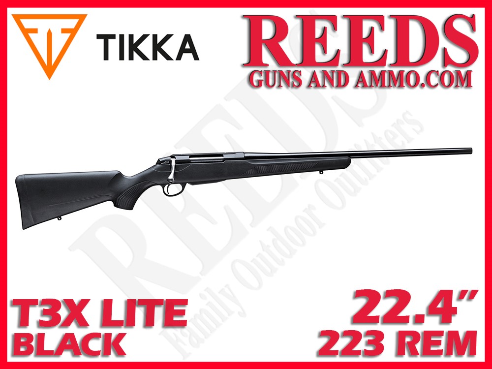 Tikka T3X Lite Black 223 Rem 22.4in JRTXE312-img-0