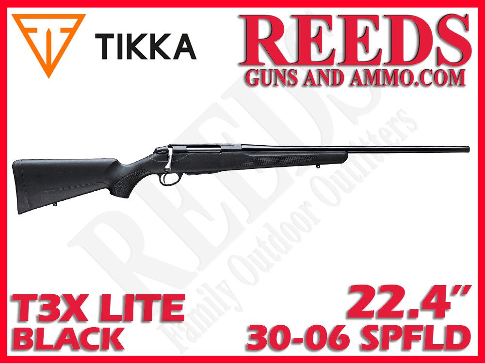 Tikka T3x Lite Black 30-06 Spfld 22.4in JRTXE320-img-0