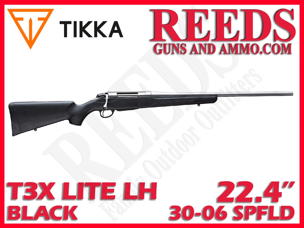 Tikka T3X Lite Stainless Left Hand 30-06 Spfld 22.4in JRTXB420-img-0