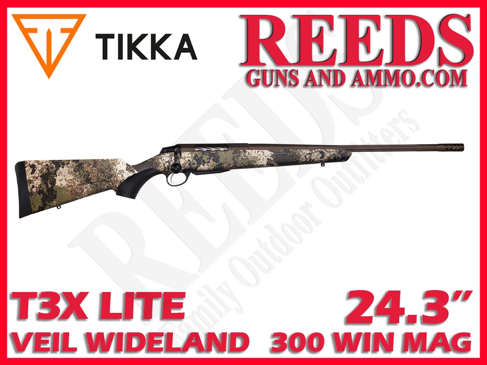 Tikka T3X Lite Veil Wideland Bronze 300 Win Mag 24.3in JRTXVW331R10-img-0