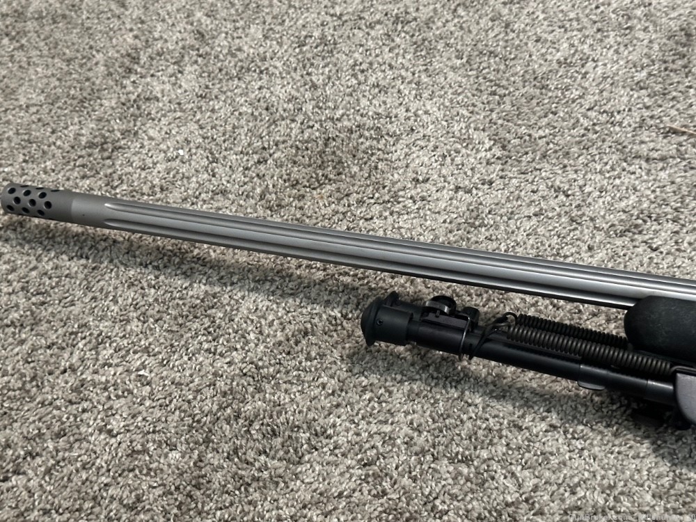 Remington 700 VSSF 7mm RUM varmint stainless fluted SF bipod Brake 26”-img-7