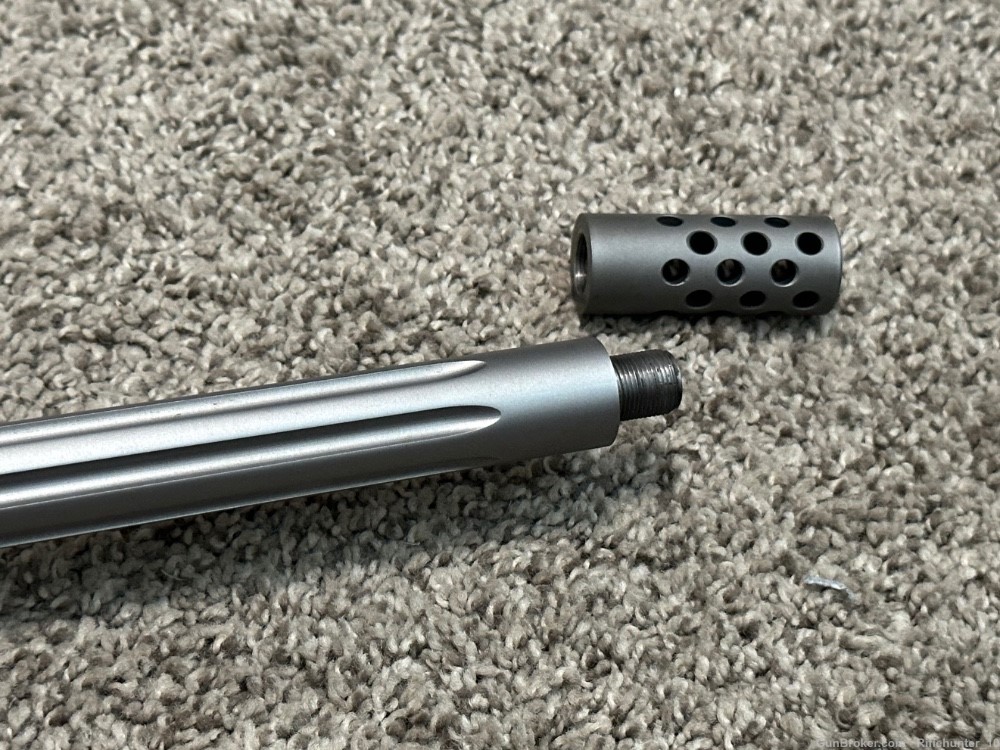 Remington 700 VSSF 7mm RUM varmint stainless fluted SF bipod Brake 26”-img-14