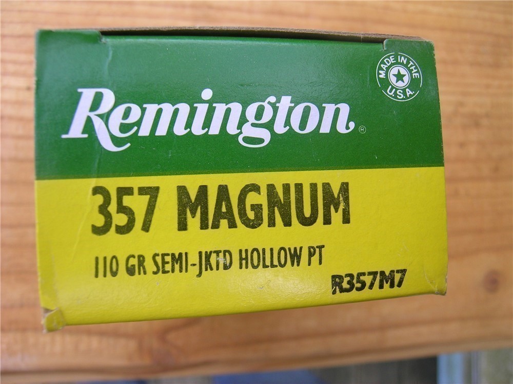 Remington 357 Mag AMMO 110 Grain SJHP 50 Rounds-img-0