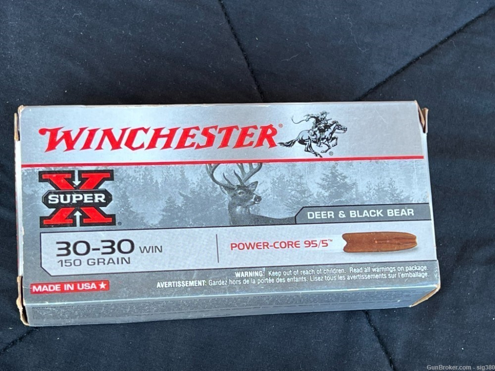 WINCHESTER SUPER X 30-30 WIN, 150GR, POWER CORE AMMO, 40RDS-img-3
