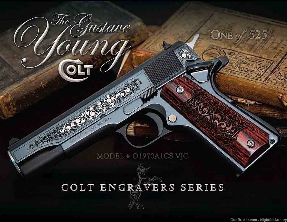Colt TALO 1911 Gustave Young Engraver Series .45ACP Pistol 1 of 500   5" 45-img-0