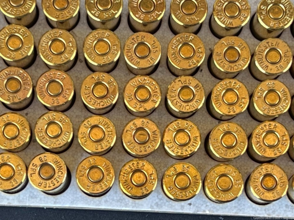 WINCHESTER TARGET 38 SPECIAL, 130 GR, FULL METAL JACKET AMMO, 50RDS-img-1