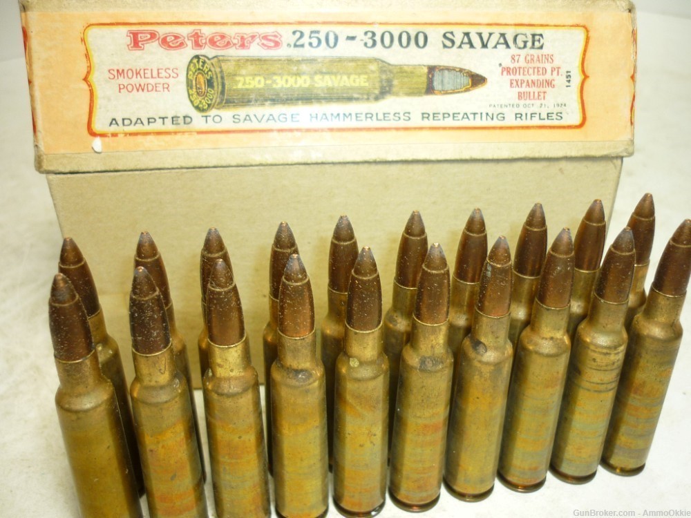 20rd - 1920s - PETERS .250 SAVAGE - .25-3000 - SEALED-img-14