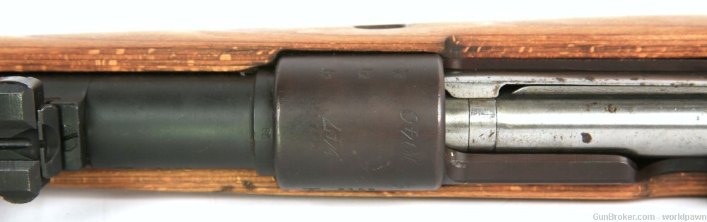 1940 JP Sauer K98 Rifle - 147 Code - German Mauser - Swastika Marks WWII-img-21