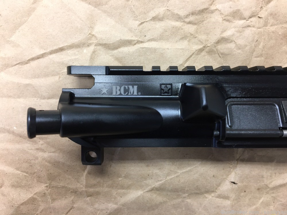 New BCM Flattop M4 Upper Receiver AR-15 White Logo Bravo Company USA-img-1