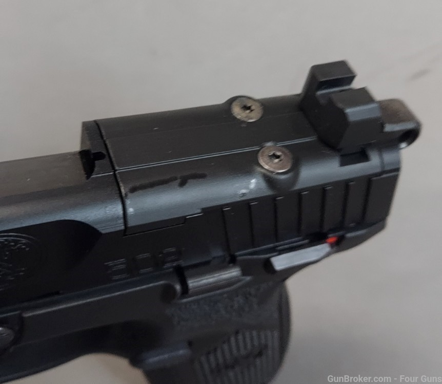 FN 502 Tactical .22 LR Semi-Auto Pistol Black Optic & Suppressor Ready 4.6"-img-5