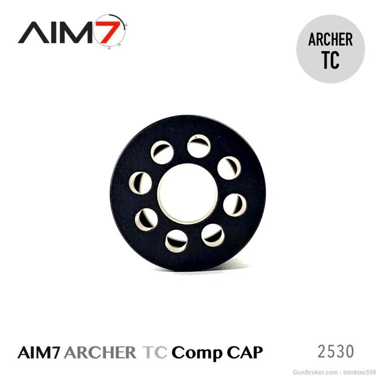 AIM7 ARCHER TB-3 Modular Comp Body +Adapter, 3" BARREL EXTENSION 1/2x28 TPi-img-3