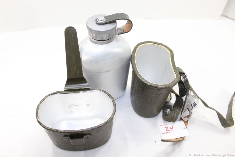 Post War West German M59 Canteen & Cup-img-0