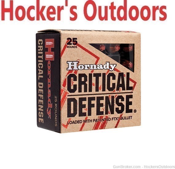 Hornady 90500 Critical Defense Personal Defense 357 Mag 125 gr Hornady-img-0