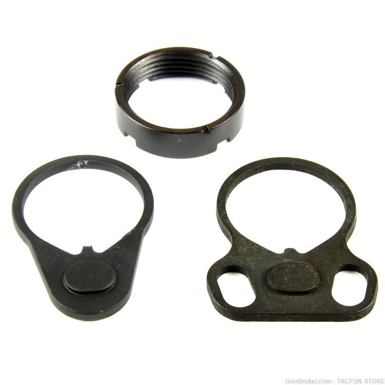 Tactical 2 COMBO Steel End Plate & Castle Nut-img-0