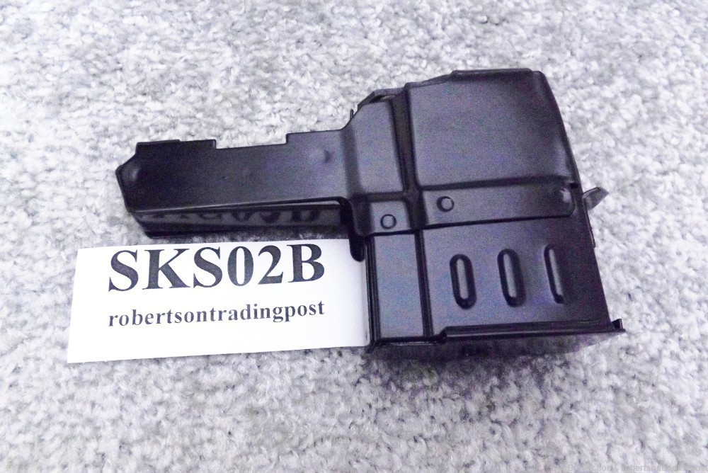 Steel 7.62 x 39 5 Shot Conversion Magazine SKS Type 56 Fitting Required-img-0
