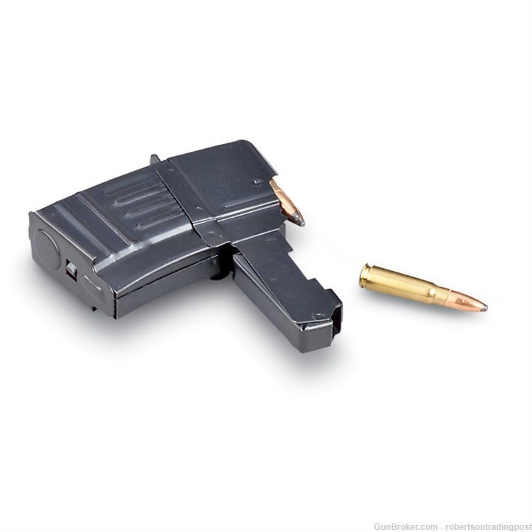Steel 7.62 x 39 5 Shot Conversion Magazine SKS Type 56 Fitting Required-img-2