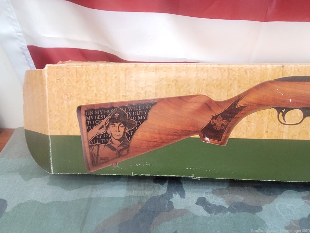 RUGER 10/22 BOY SCOUTS OF AMERICA WITH VINTAGE HATCHET-img-32