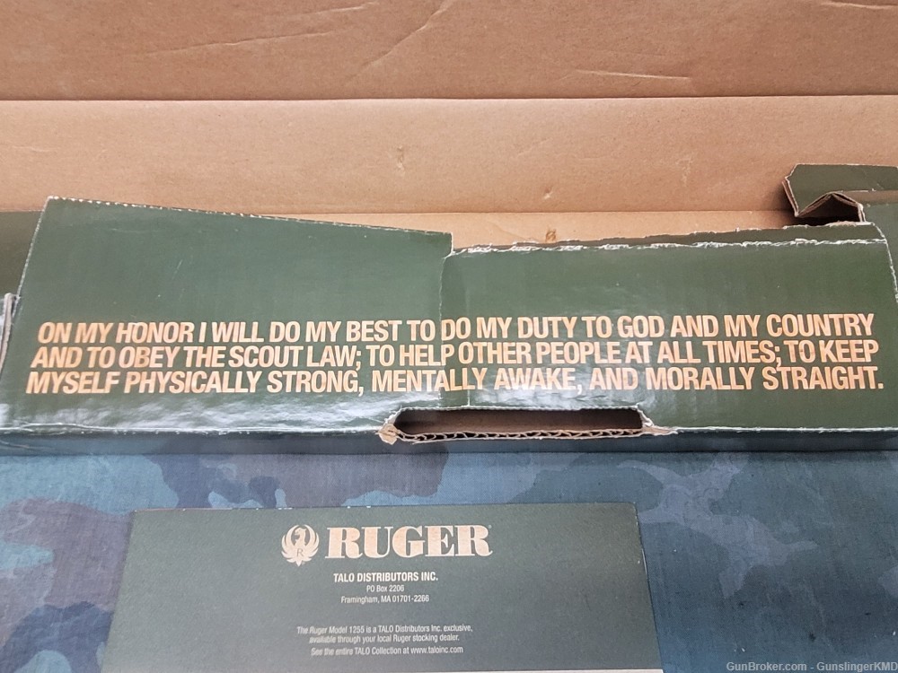 RUGER 10/22 BOY SCOUTS OF AMERICA WITH VINTAGE HATCHET-img-38