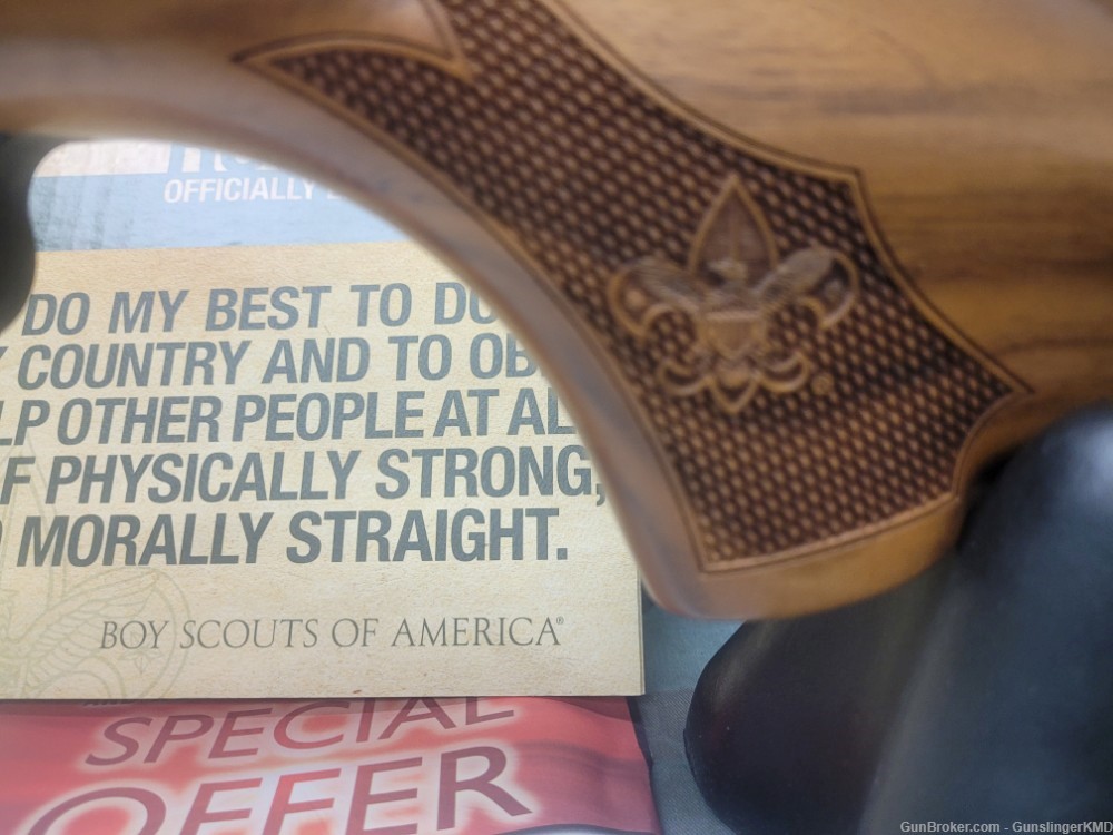 RUGER 10/22 BOY SCOUTS OF AMERICA WITH VINTAGE HATCHET-img-4