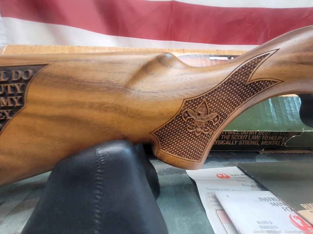 RUGER 10/22 BOY SCOUTS OF AMERICA WITH VINTAGE HATCHET-img-23