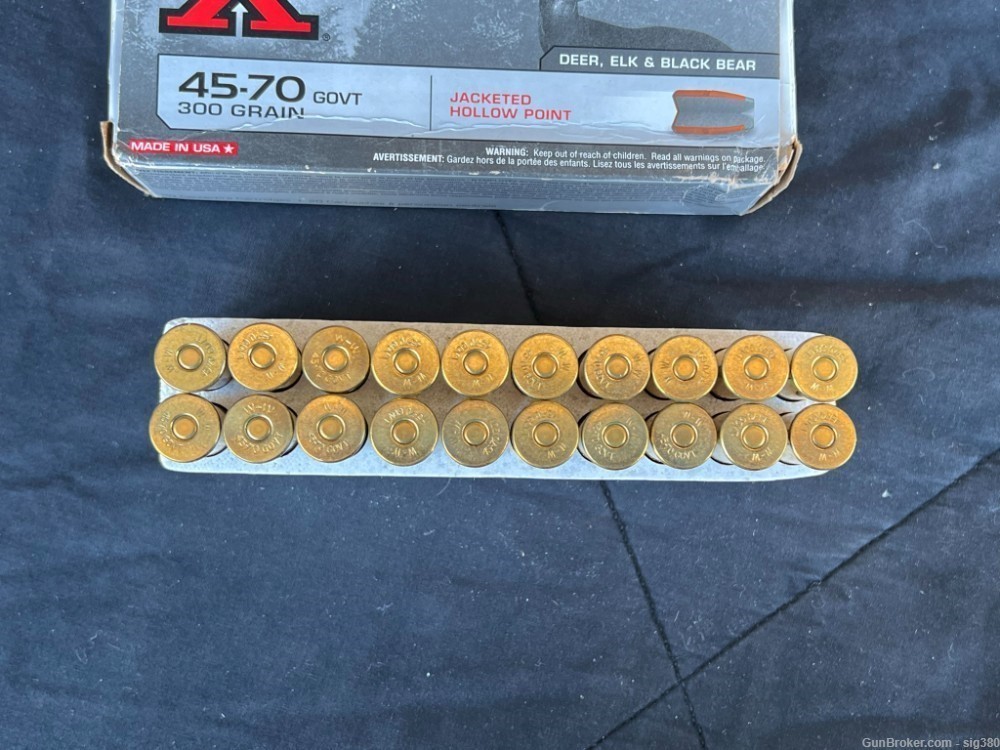 WINCHESTER SUPER X 45-70, 300GR, JHP AMMO-img-1