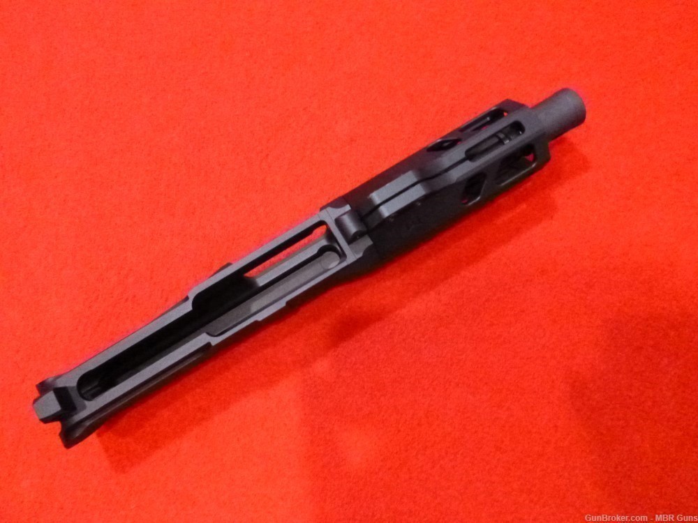 AR 15 9mm Upper Assembly 4.5" Nitride Barrel 4" M-Lok Handguard-img-3