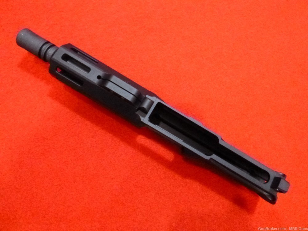 AR 15 9mm Upper Assembly 5.25" Nitride Barrel 4" M-Lok Handguard-img-3