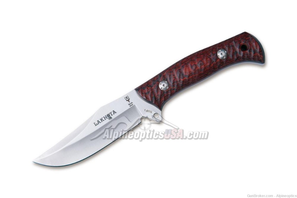Muela Lakhota 12R sandalwood hunting and outdoor knife-img-1