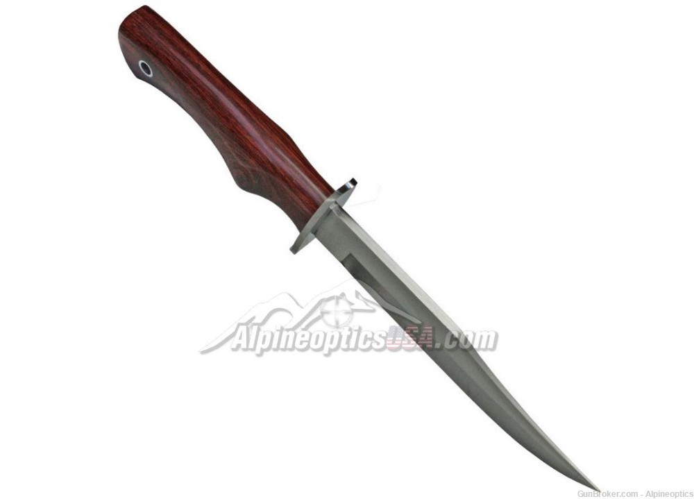 Muela Cazorla Bowie hunting knife with Pakka wooden handle-img-3