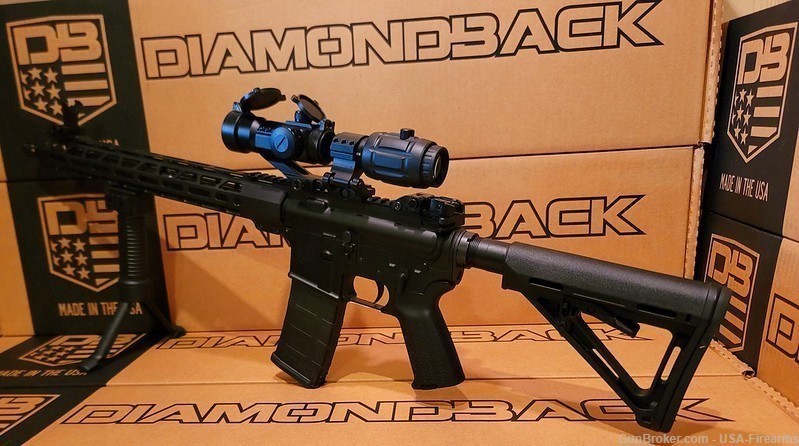 Diamondback AR 15 Tactical Package DB 15 Rifle 5.56 NATO AR .223-img-3